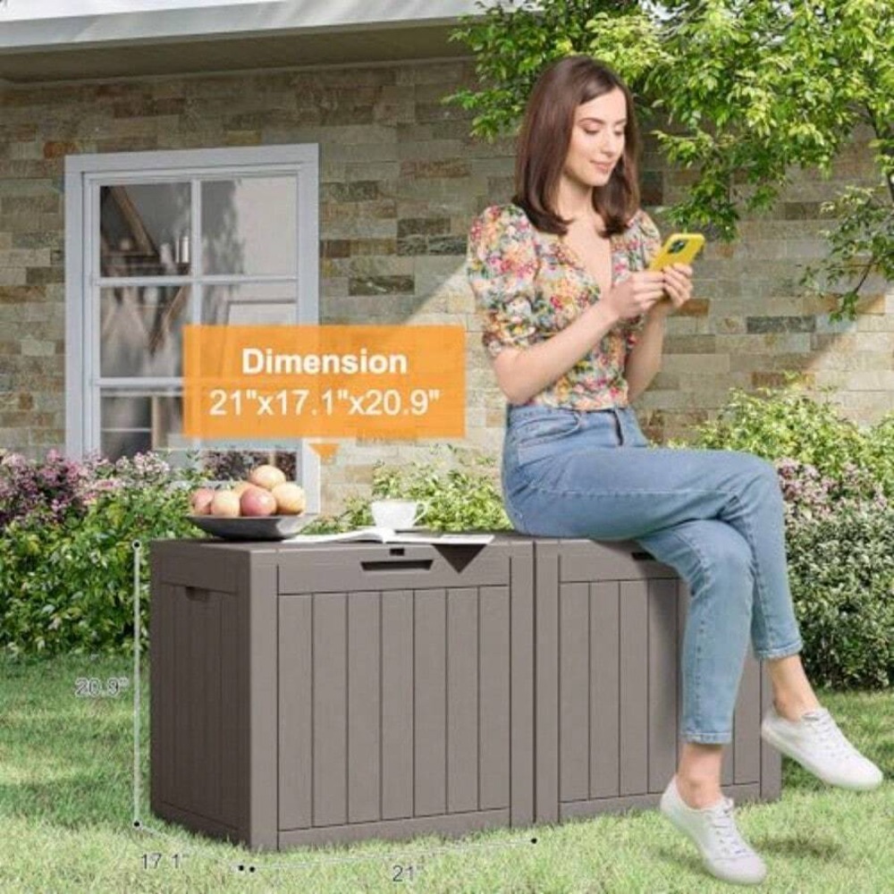 Caixa de Armazenamento Externa - Gardening Tools And Uses avaliação e preço