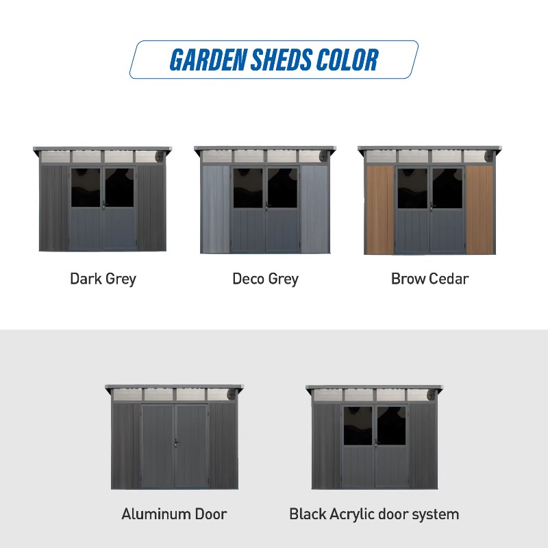 D2833 3M*3M Galpão de Armazena - Gardening Tools Storage avaliação e preço