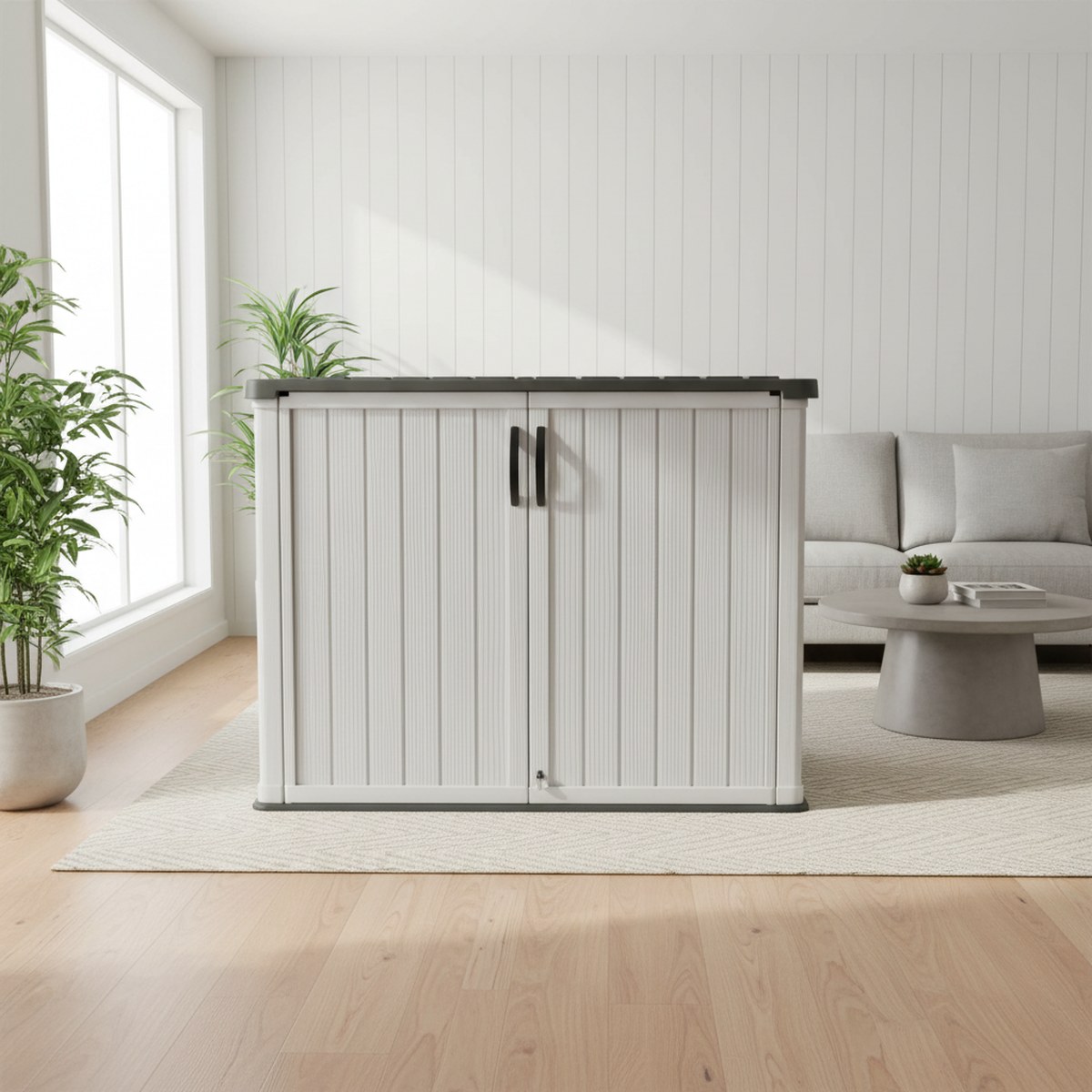 Grande Armazém de Plástico par - Gardening Tools Storage avaliação e preço
