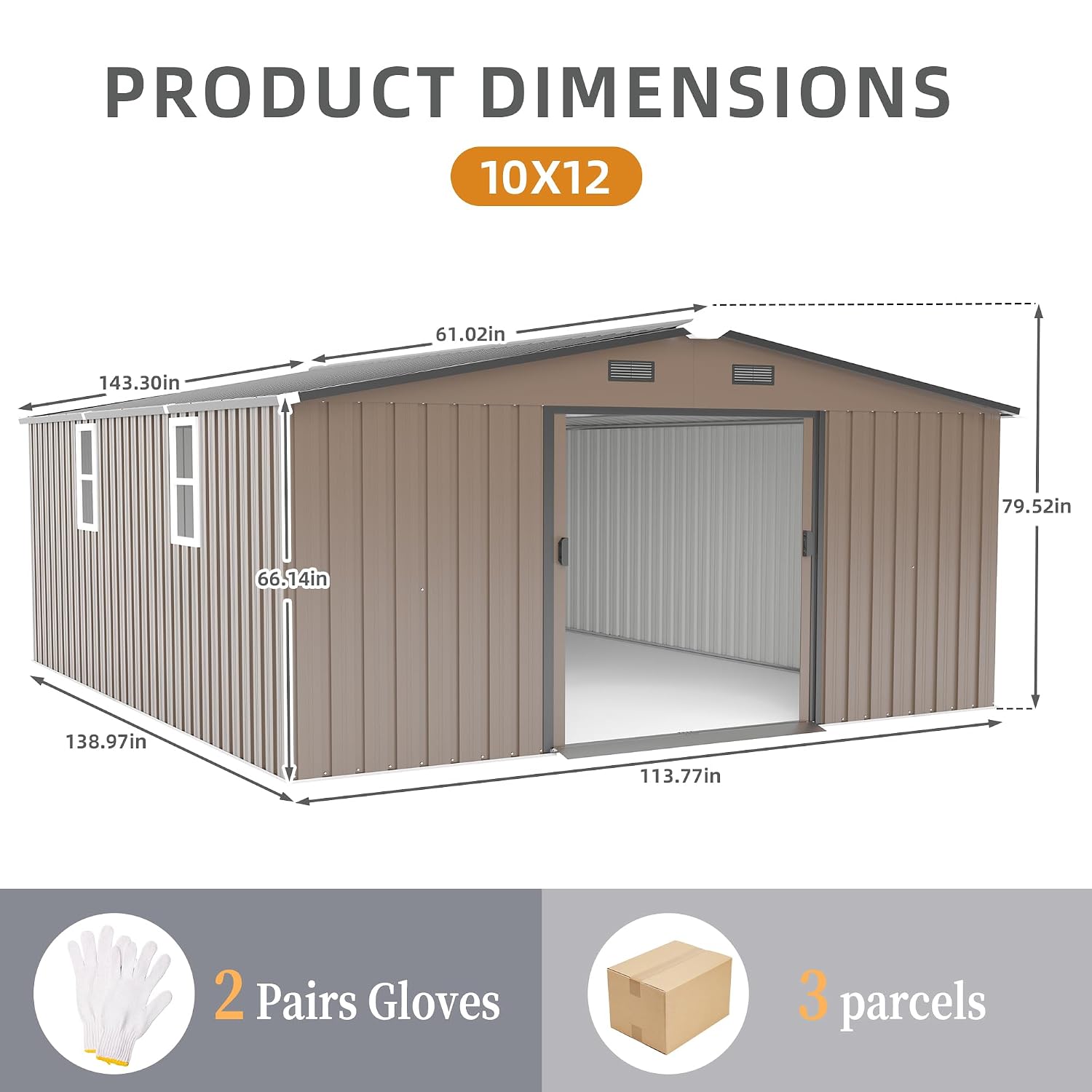 Galpão de Armazenamento Extern - Gardening Tools Storage avaliação e preço