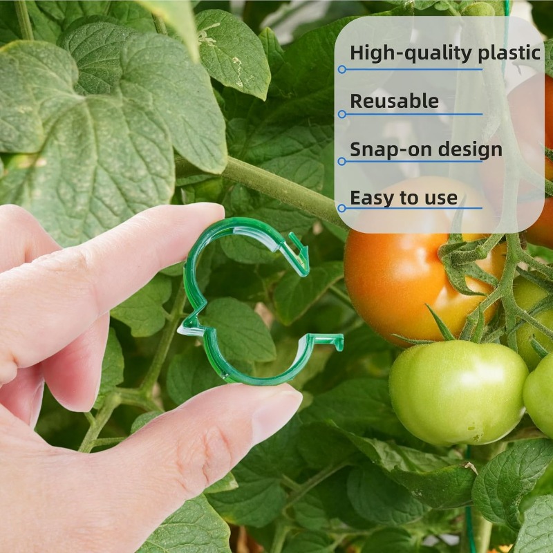 10/600 Peças Clipes de Plástic - Gardening Tools For Vines avaliação e preço
