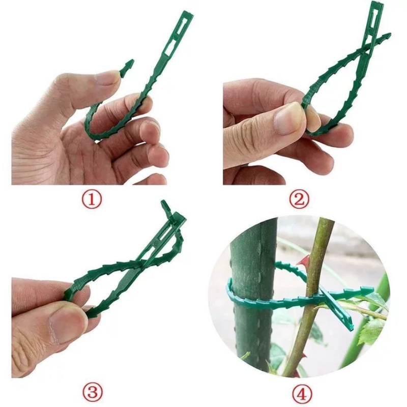 Abraçadeiras de Nylon Reutiliz - Gardening Tools For Vines avaliação e preço