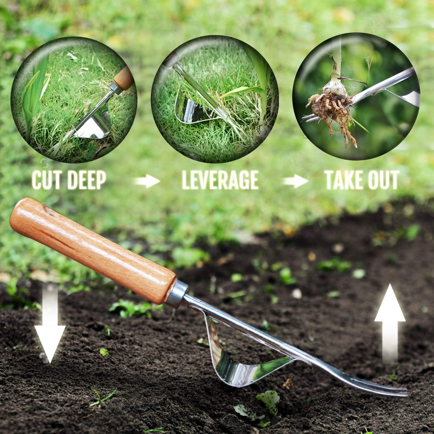 Removedor Manual de Ervas Dani - Gardening Tools To Remove Grass avaliação e preço