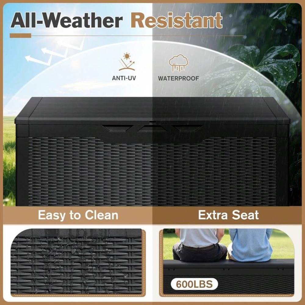 Caixa de Armazenamento Externa - Gardening Tools Storage avaliação e preço