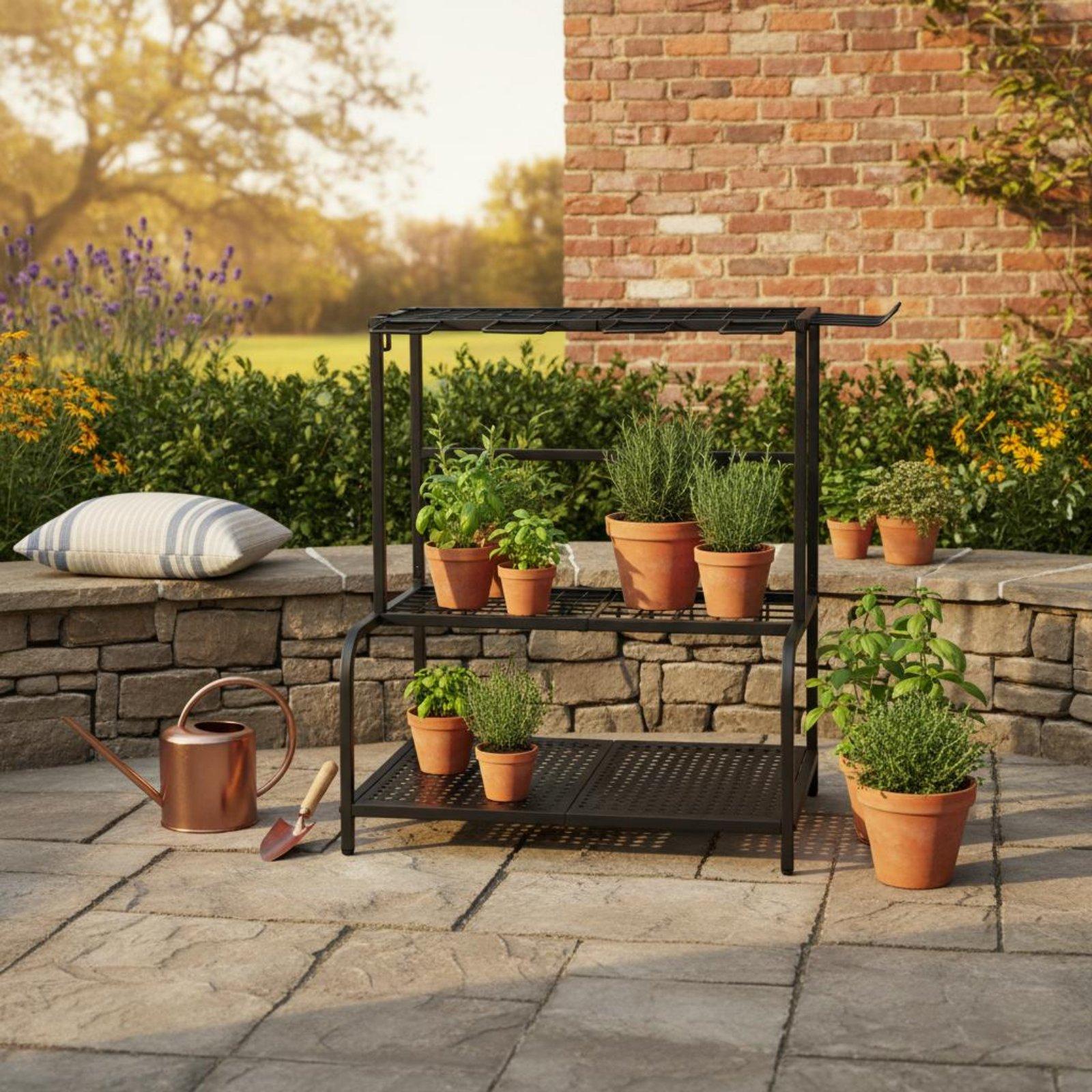 Suporte de Ferramentas de Jard - Gardening Tools Storage avaliação e preço