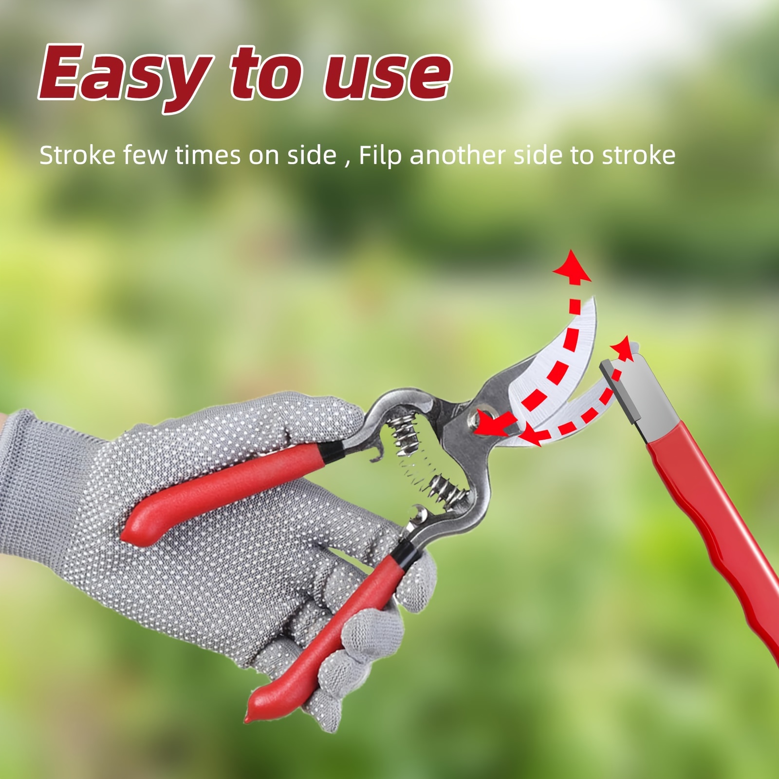 Afiador de tesouras de jardim, - Gardening Tools You Must Have avaliação e preço