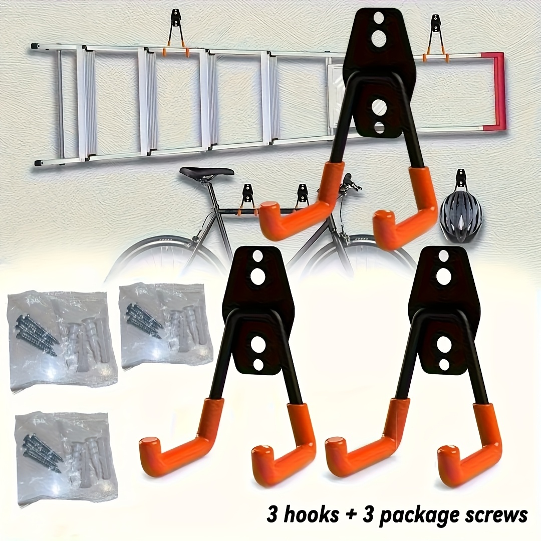 1 Gancho de Parede Reforçado e - Gardening Tools Storage avaliação e preço