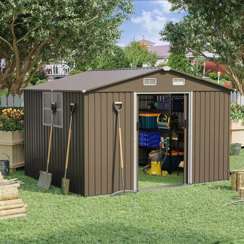 Galpão de Armazenamento Metáli - Gardening Tools Storage avaliação e preço