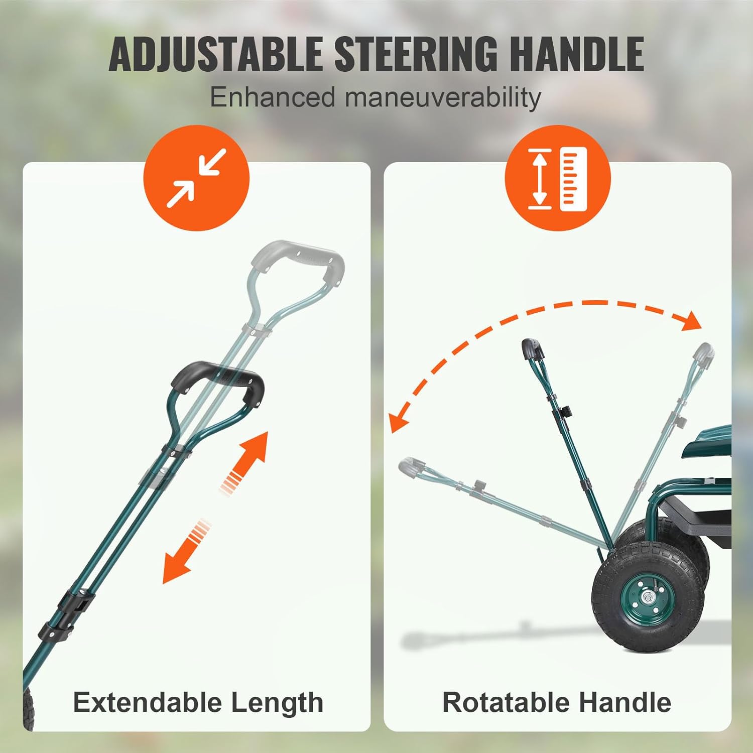 Carrinho de Jardim com Assento - Gardening Tools And Uses avaliação e preço