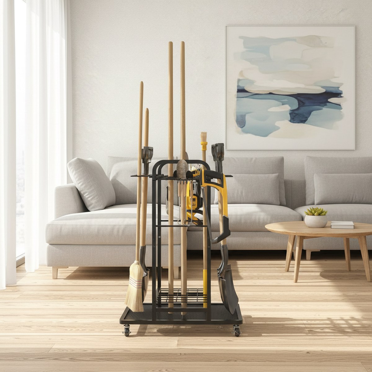 Carrinho de Ferramentas de Jar - Gardening Tools Storage avaliação e preço