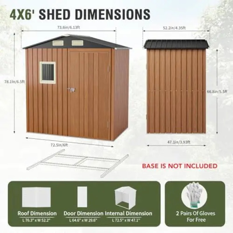Galpão de Armazenamento Extern - Gardening Tools Storage avaliação e preço