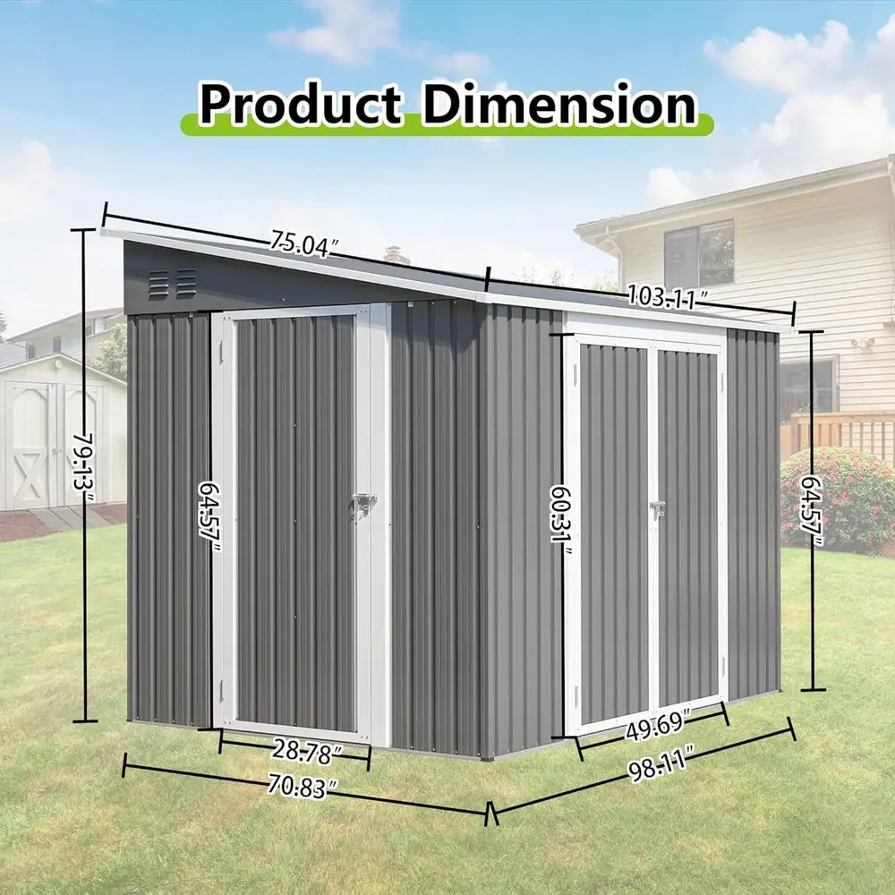 Galpão de armazenamento extern - Gardening Tools Storage avaliação e preço